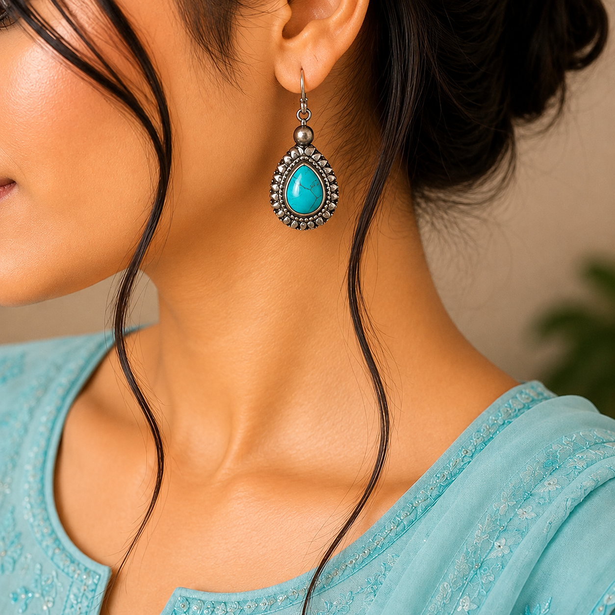 OXIDISED EARRINGS