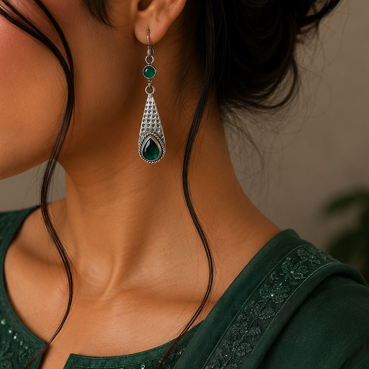 OXIDISED EARRINGS