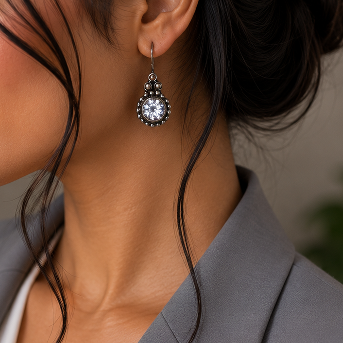 OXIDISED EARRINGS