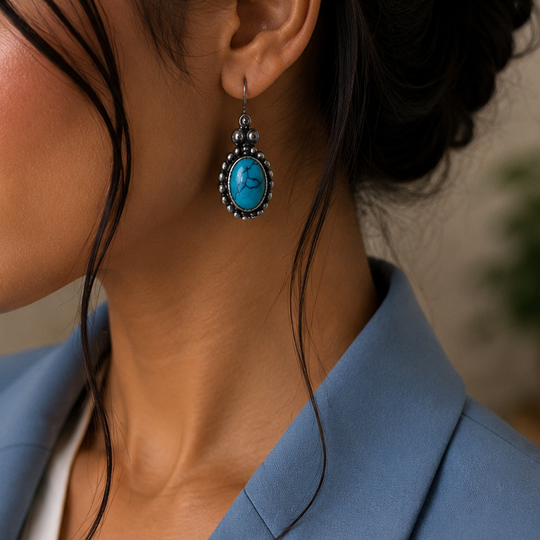OXIDISED EARRINGS