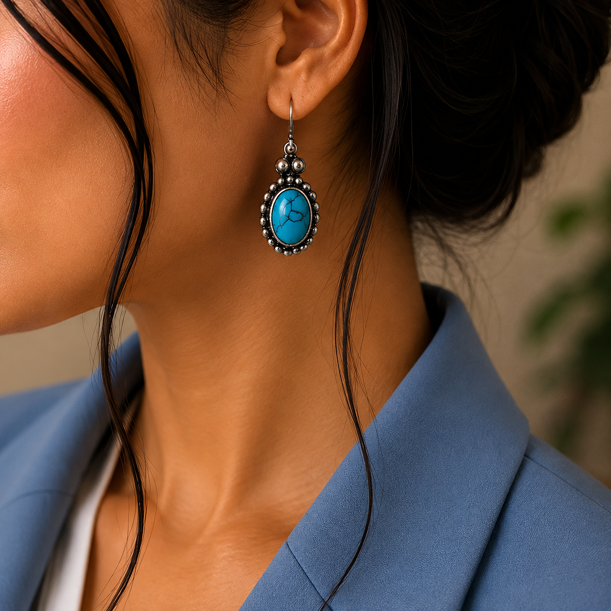 OXIDISED EARRINGS