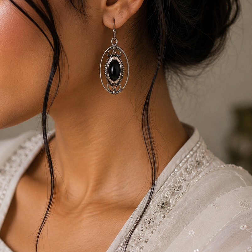 OXIDISED EARRINGS