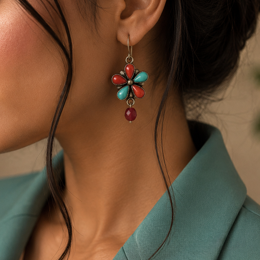 OXIDISED EARRINGS