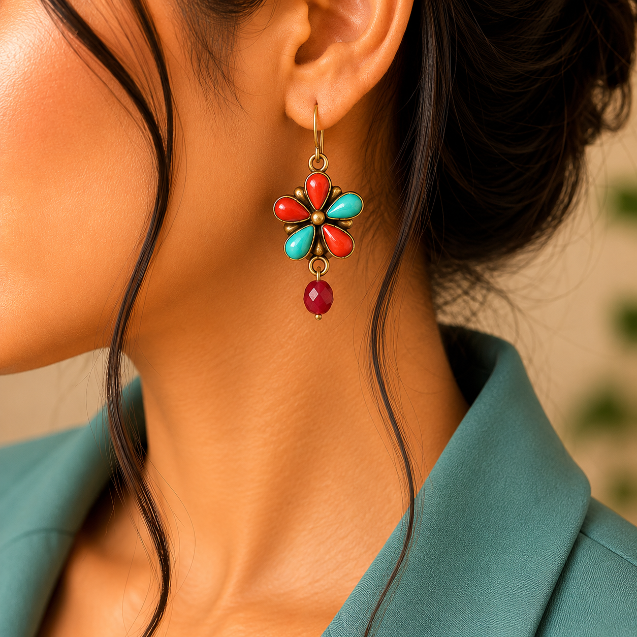 OXIDISED EARRINGS