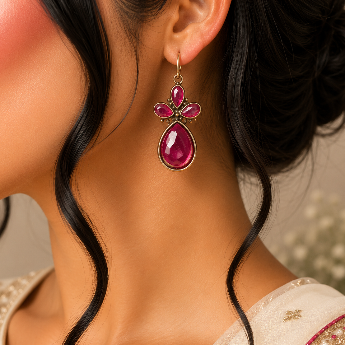 OXIDISED EARRINGS