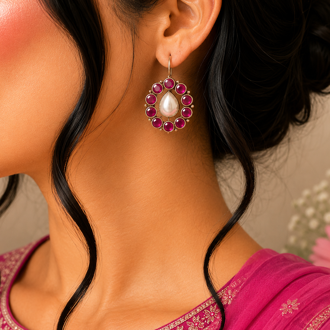 OXIDISED EARRINGS
