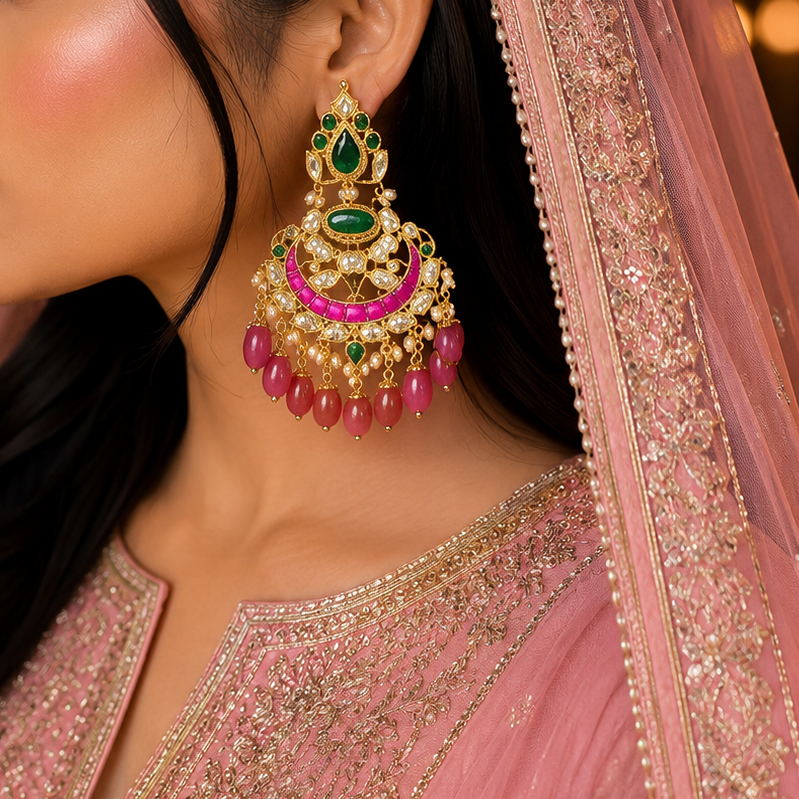 Antique kundan Earring