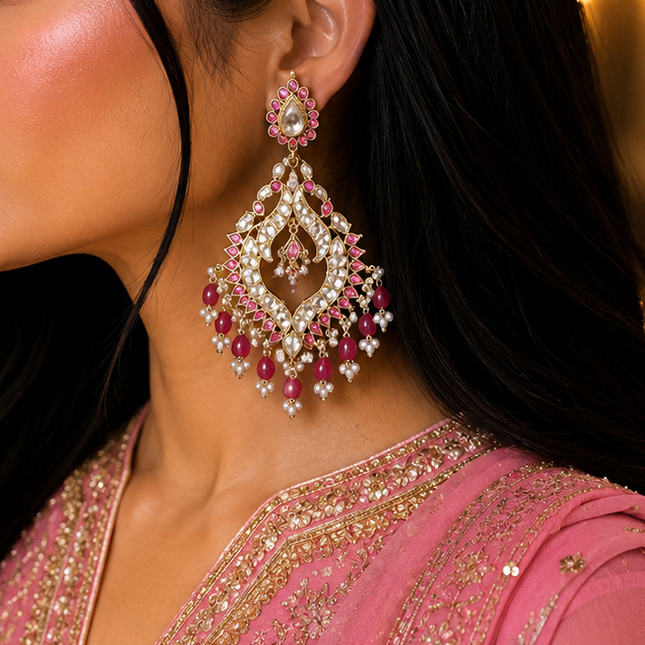 Antique kundan Earring