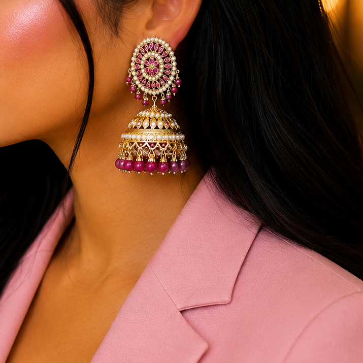 Antique kundan Earring