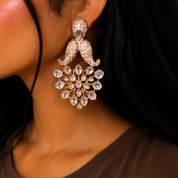 Antique kundan Earrings