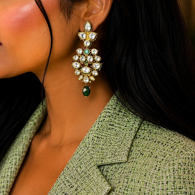 Antique kundan Earrings