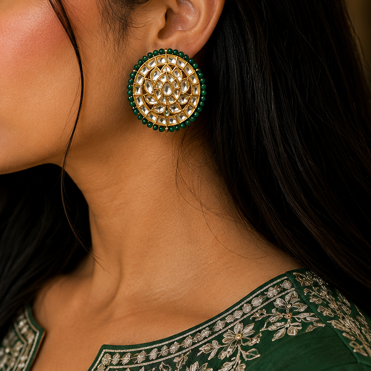 Antique kundan Earrings
