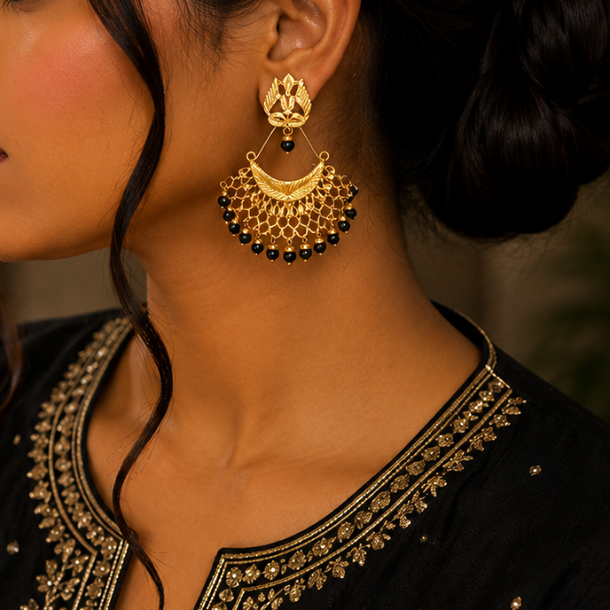 Antique Kundan Earring