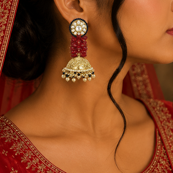 Antique Kundan Earring