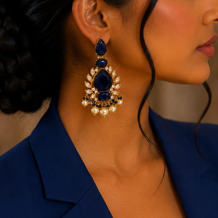 Antique Kundan Earring