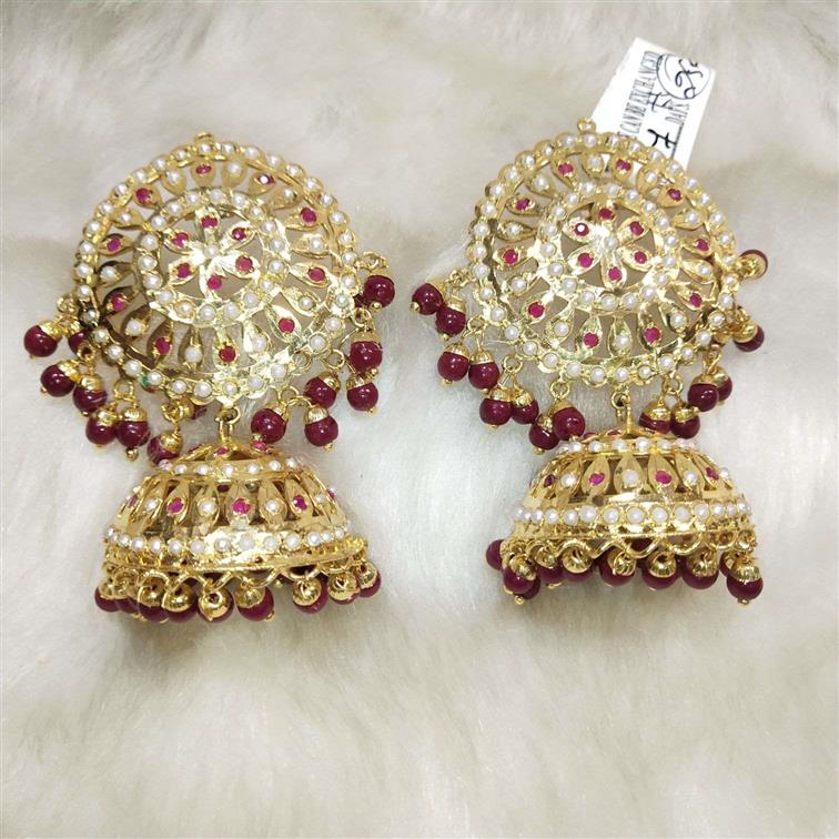 Antique Kundan Earring