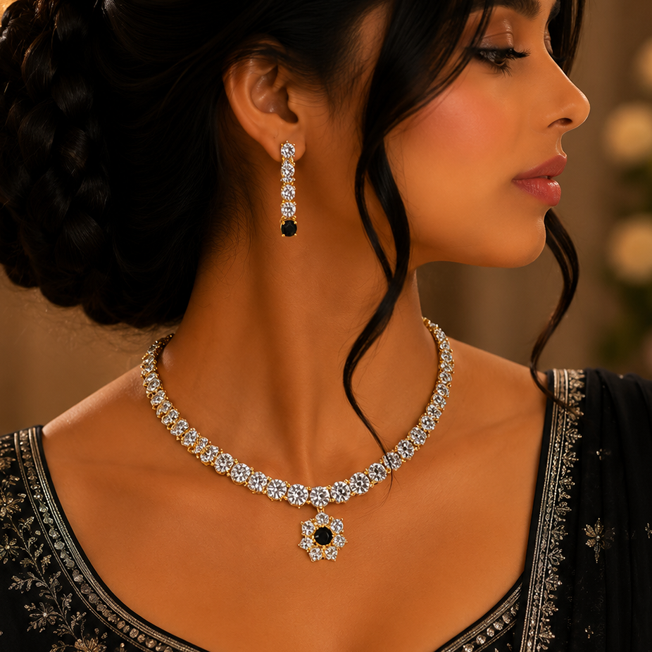 Iconic Diamond Looks Necklace Set