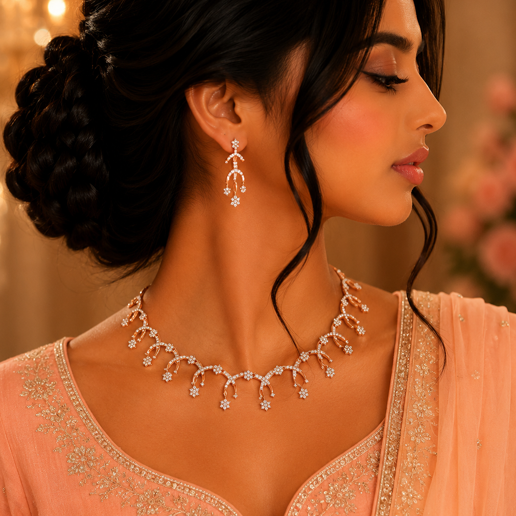 Iconic Diamond Looks Necklace Set