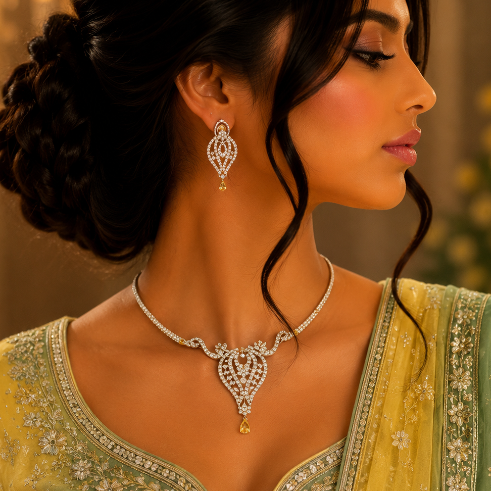 Iconic Diamond Looks Necklace Set