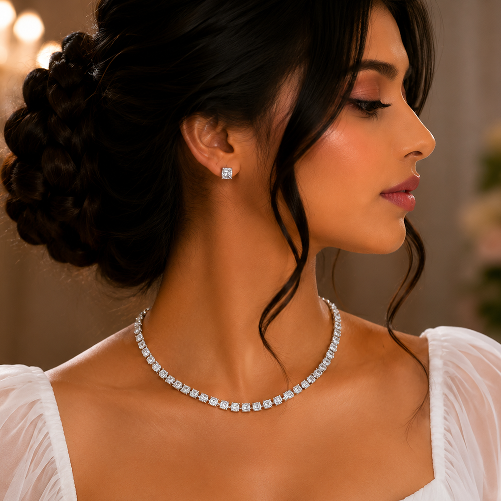Iconic Diamond Looks Necklace Set