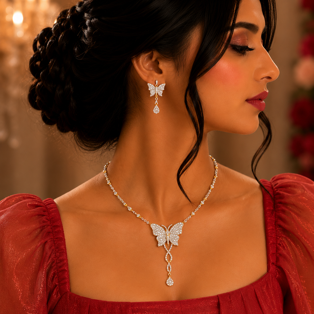 Iconic Diamond Looks Necklace Set