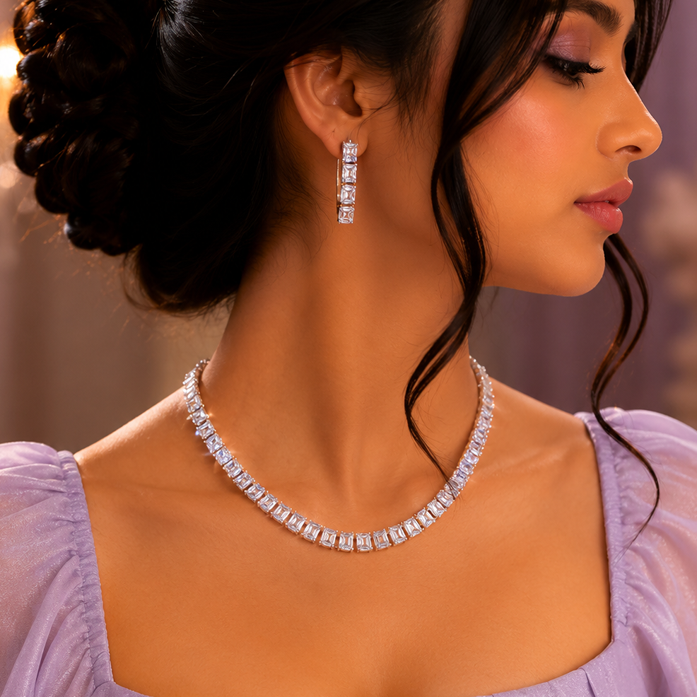 Iconic Diamond Looks Necklace Set