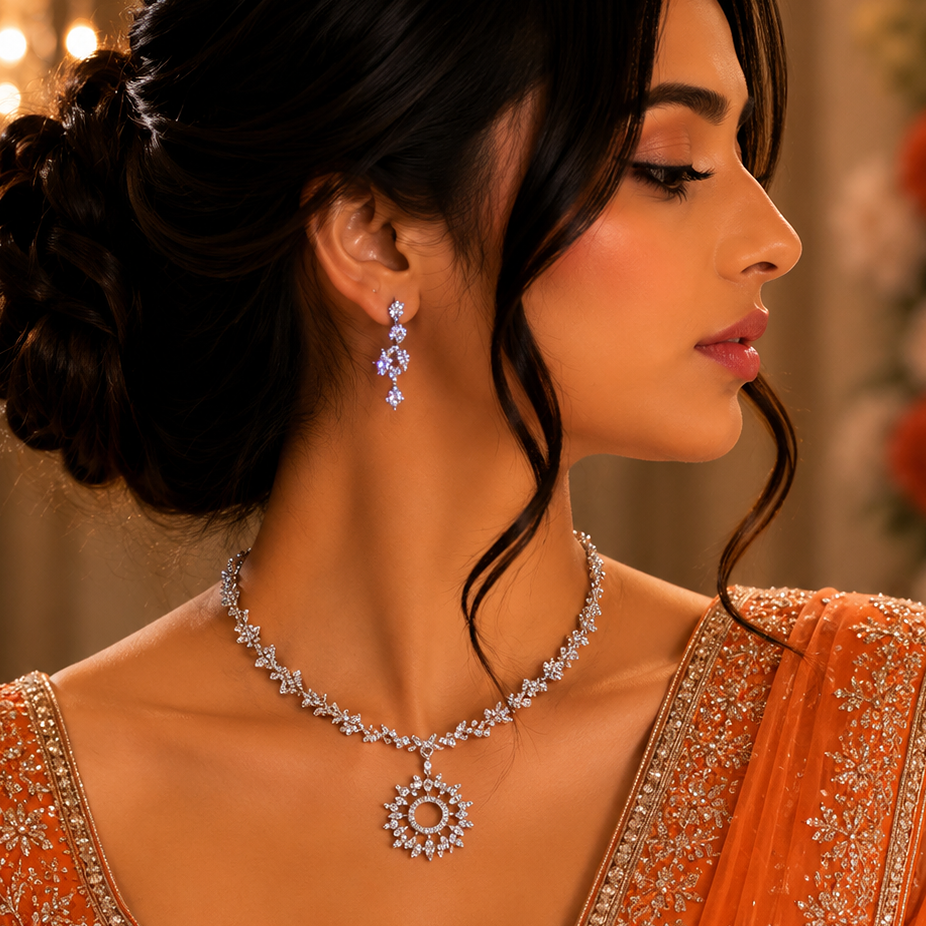 Iconic Diamond Looks Necklace Set