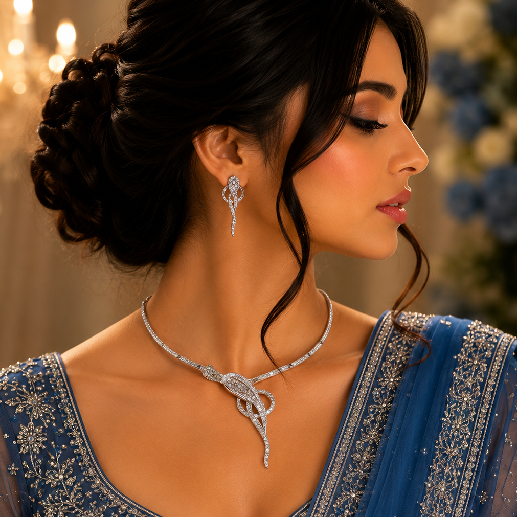 Iconic Diamond Looks Necklace Set