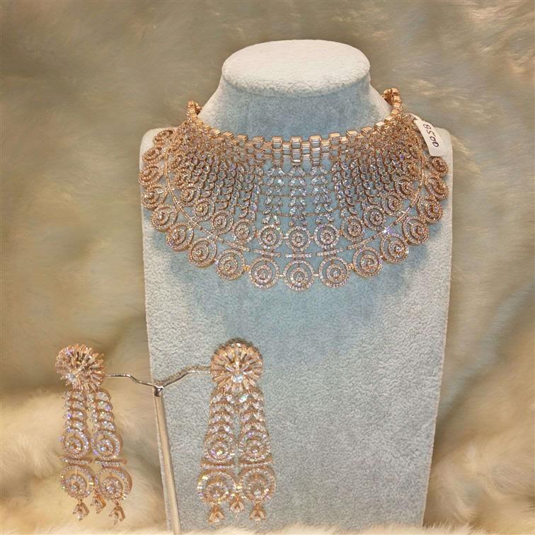 Iconic Daimond look Necklace Set