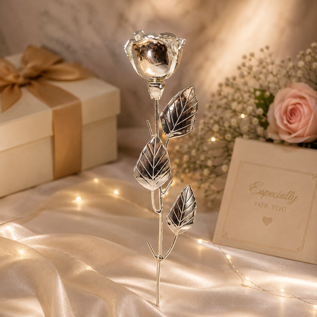 Iconic Silver Rose