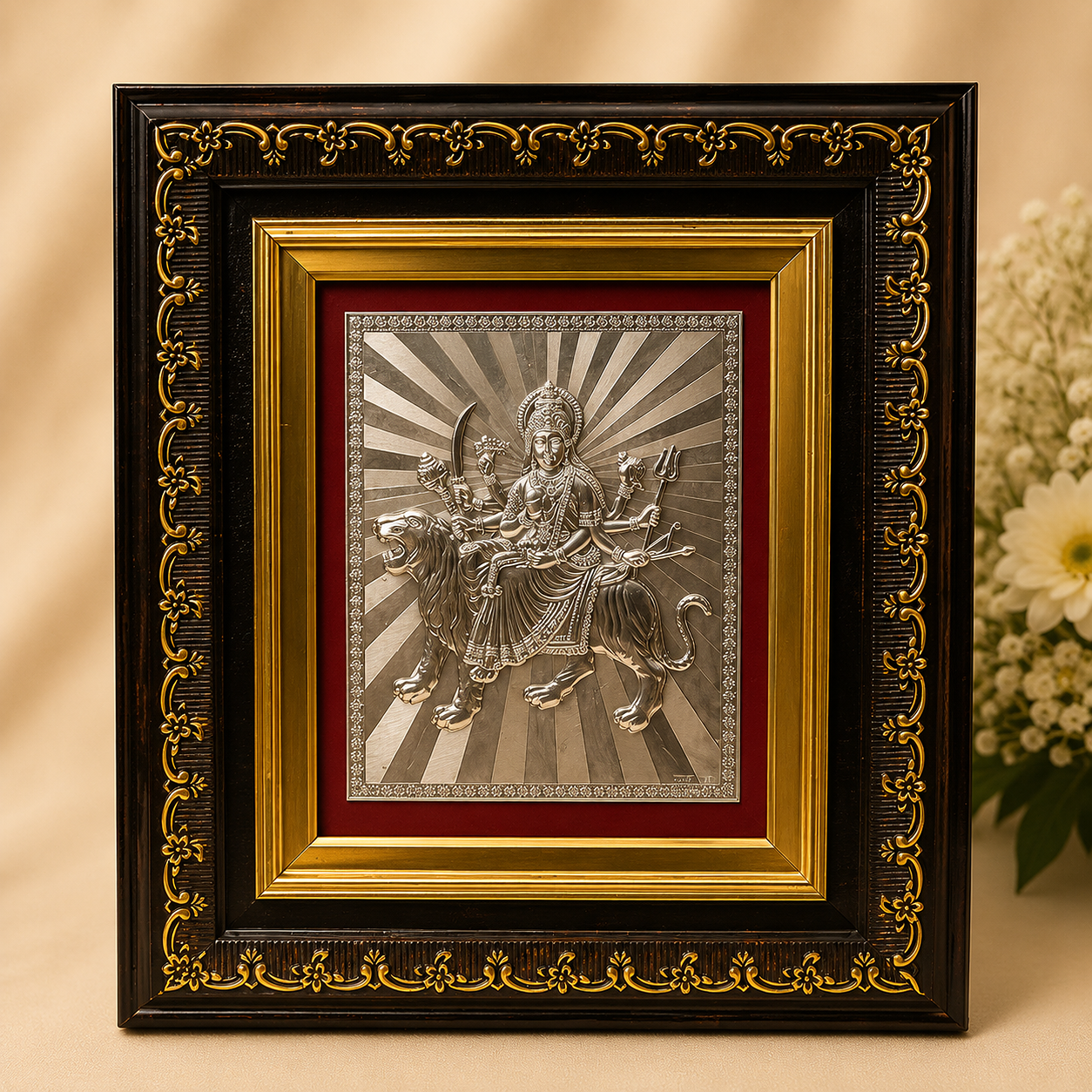 Silver Durga Mata Ji