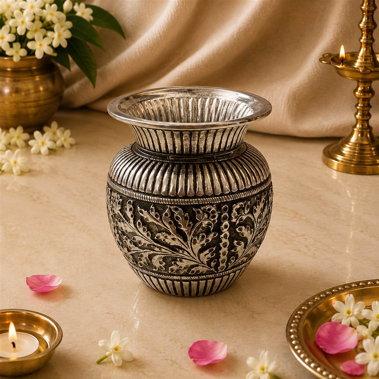 Iconic Silver Lota