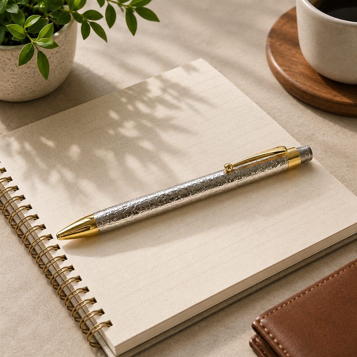Iconic silver pen