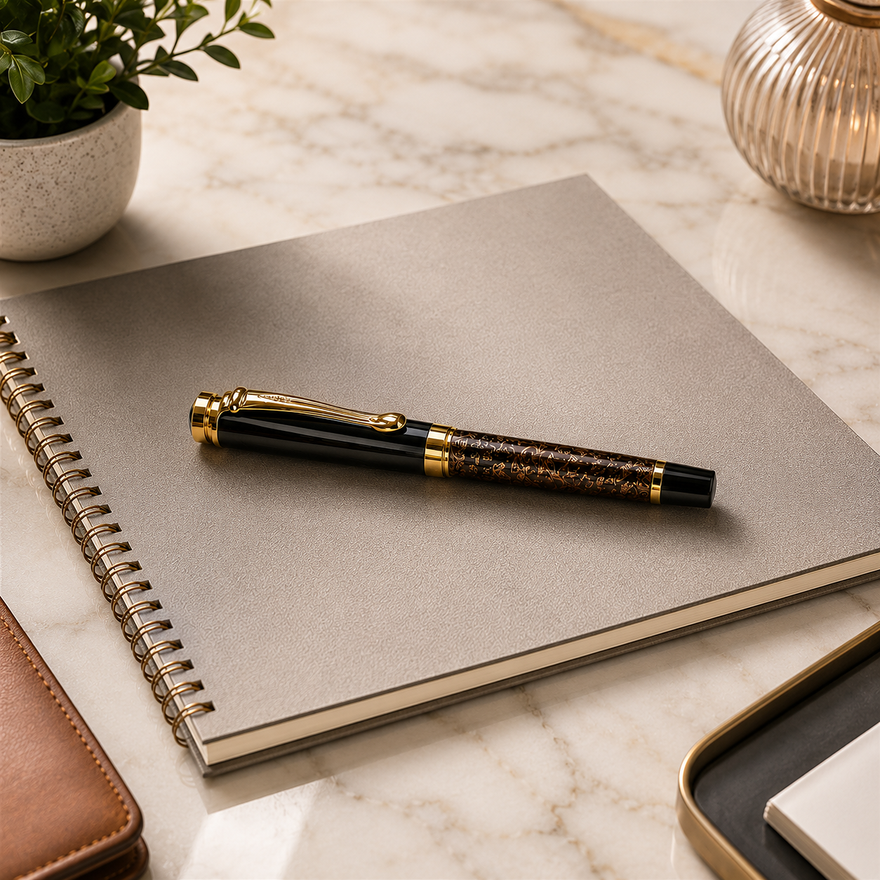Iconic silver pen