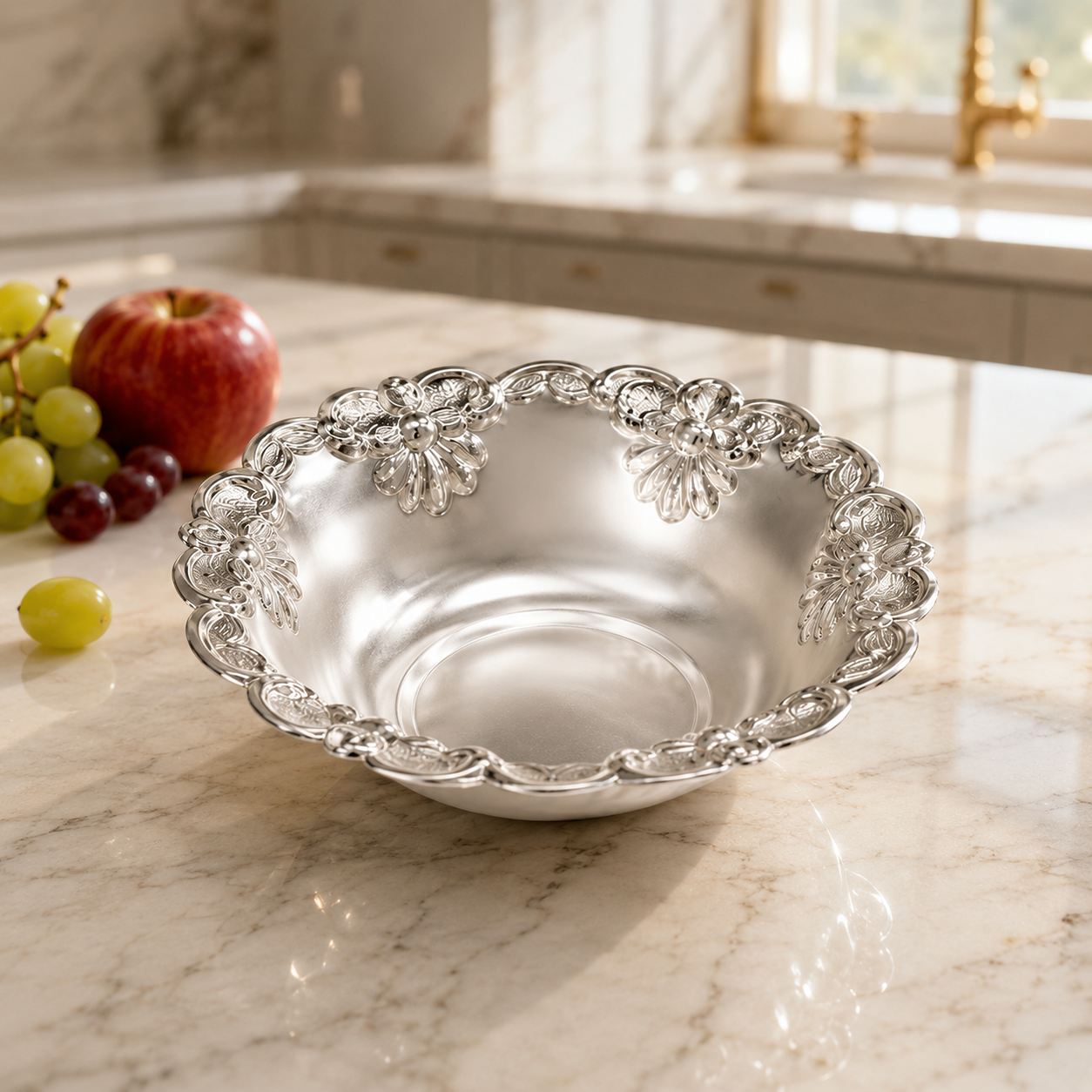 Iconic Silver Bowl