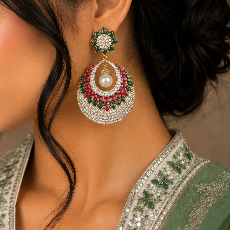 Iconic Diamond Look Earring