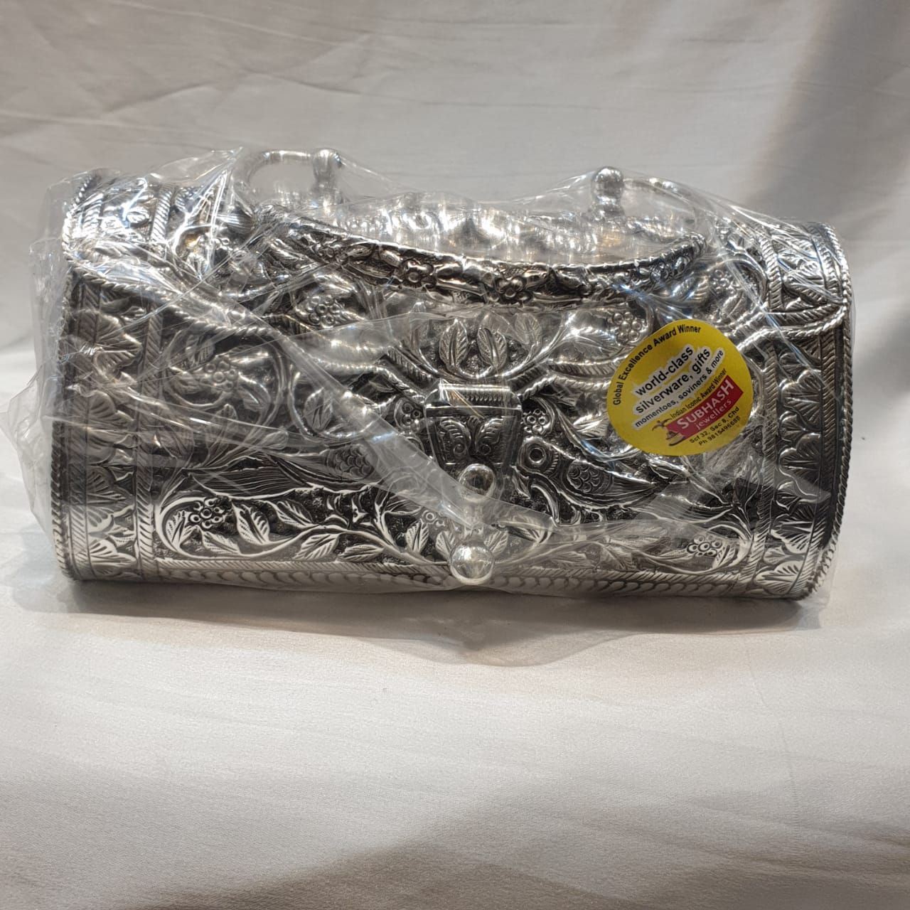 Iconic Silver Clutch