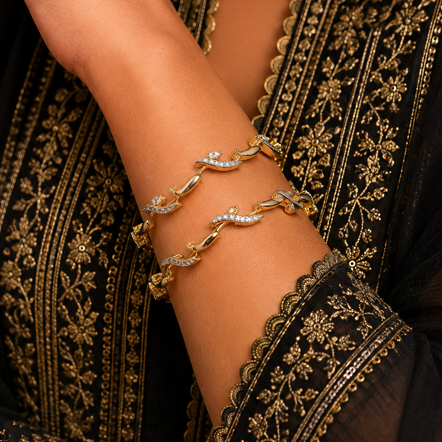 Iconic Diamond Bangle