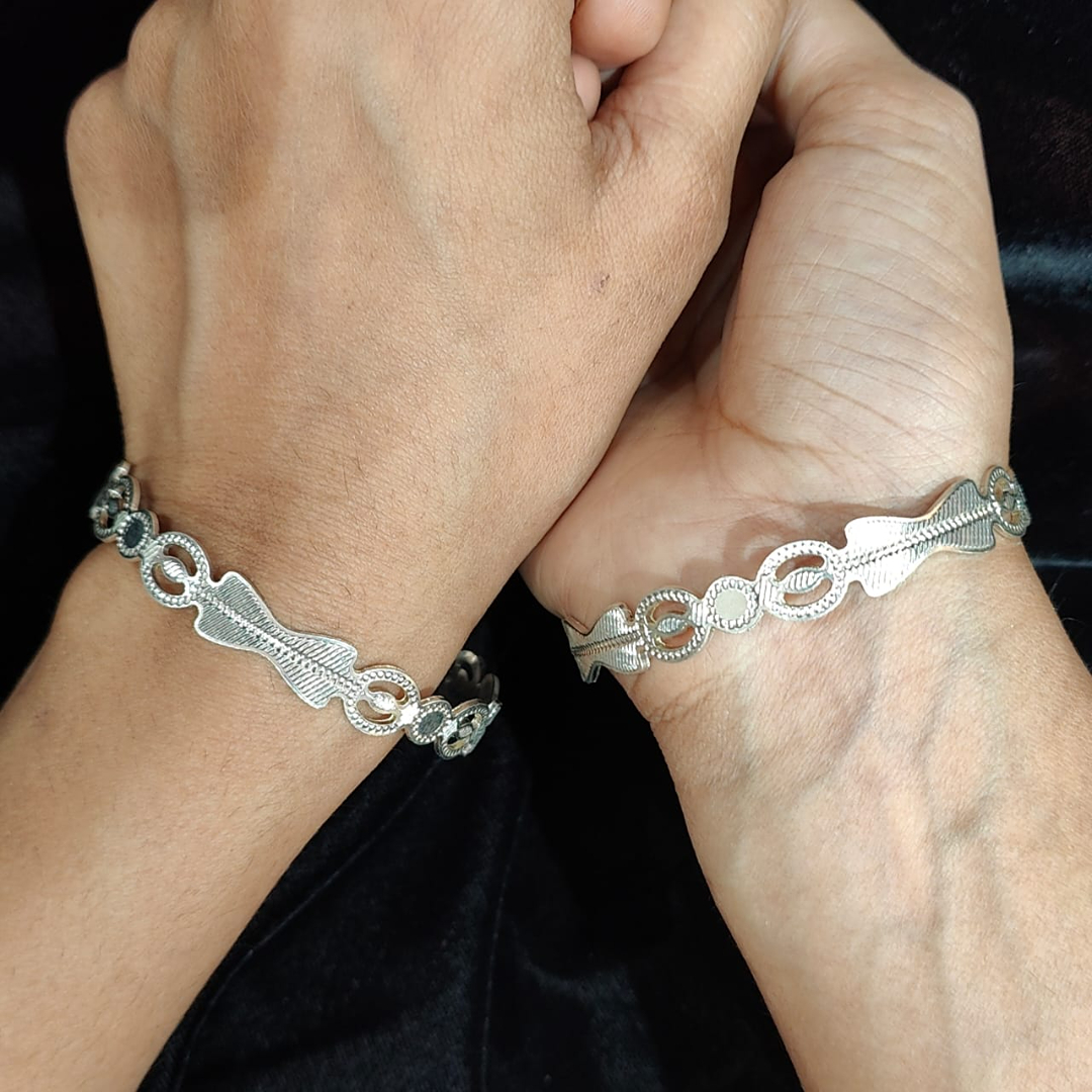 iconic silver bangles 