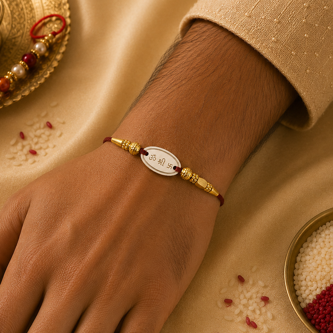 Iconic Silver Rakhi