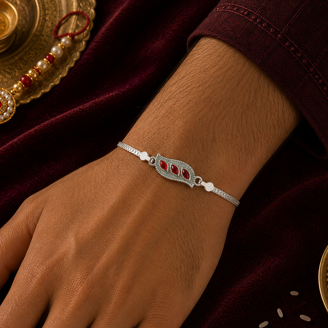 Iconic Silver Rakhi