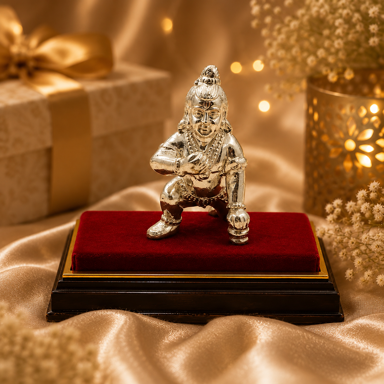 Silver Laddu Gopal Ji