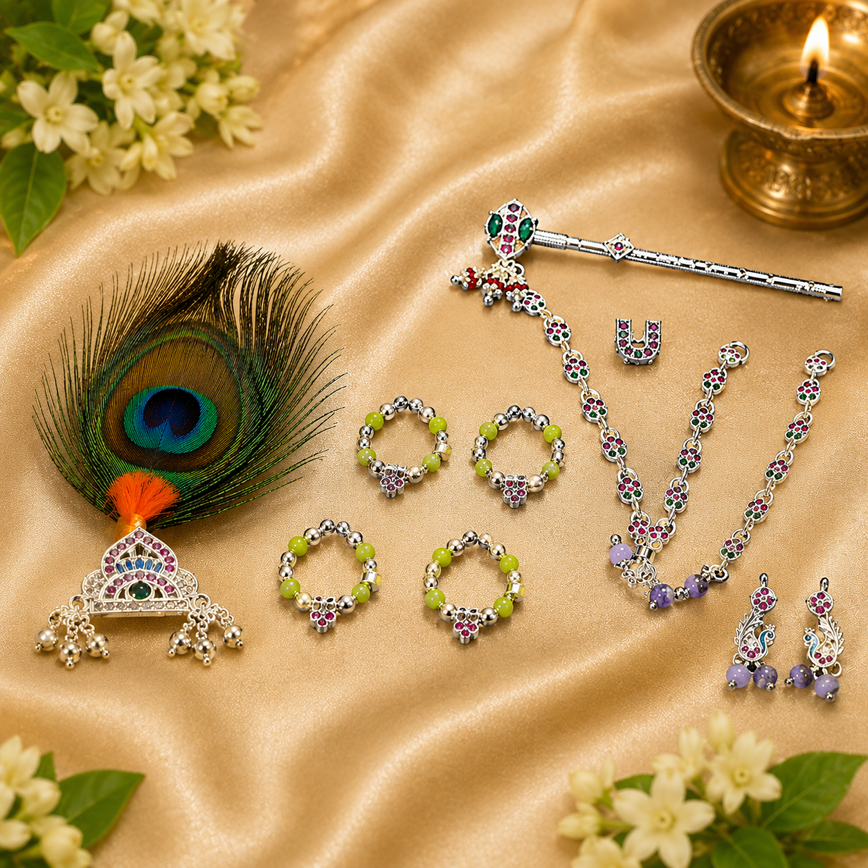 Laddu Gopal Ji Shringar Set