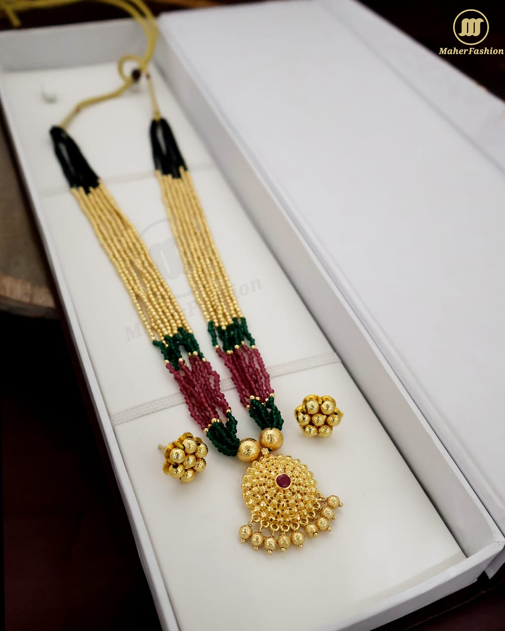 Shahi Golden Necklace