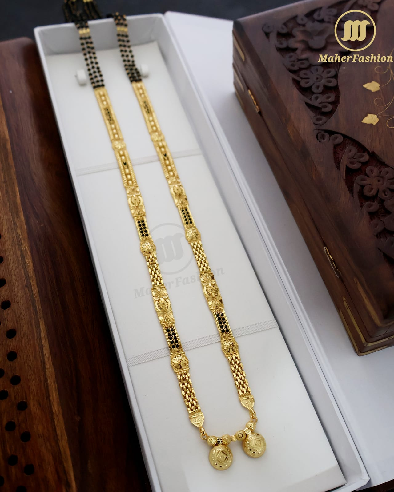 Traditional Long Chandrakor Mangalsutra Design _Online