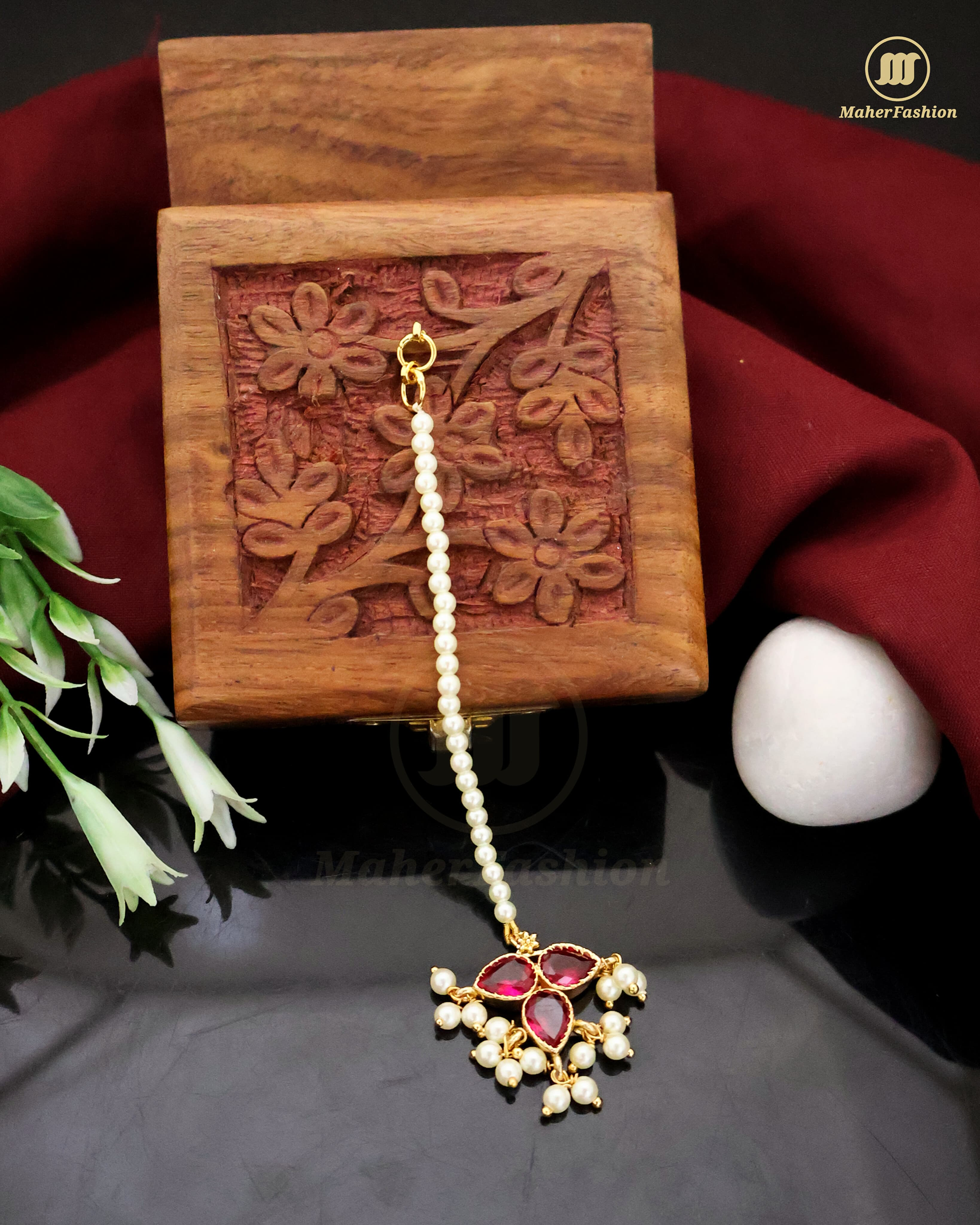 Shop Floral bindiya HAIR ACCESSORIES Maher Fashion in Mumbai