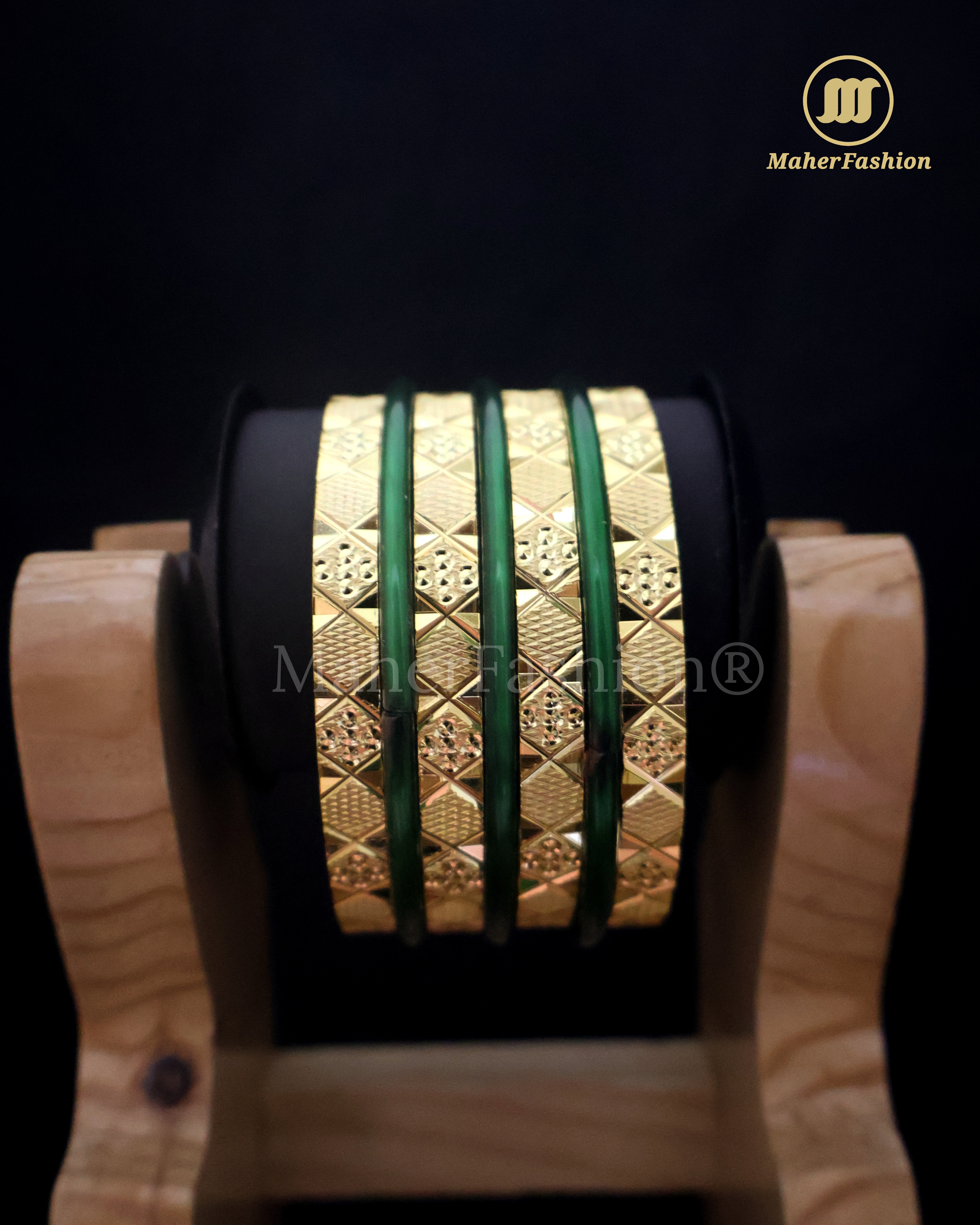 Designer Patali Gold Polish Bangles