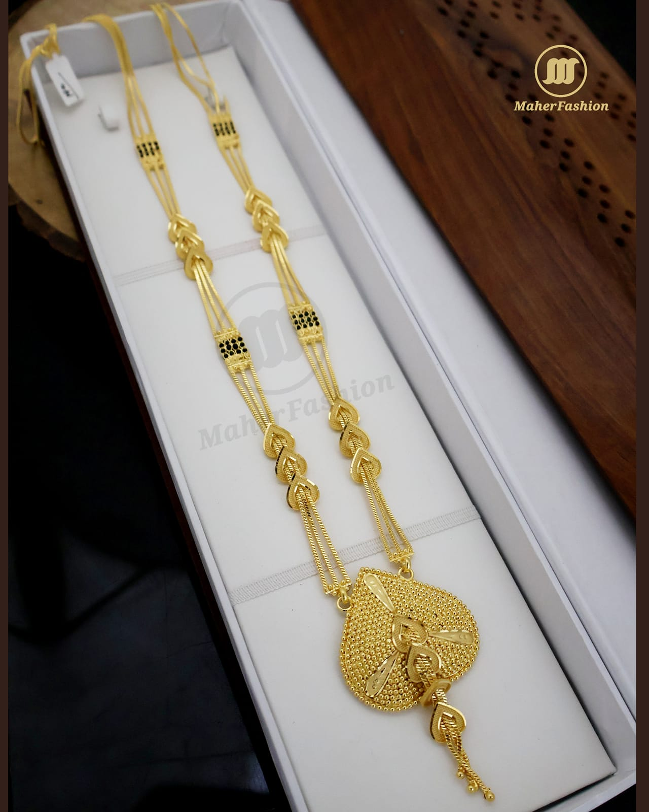 Long Ganthan Peshwai Mangalsutra Design Shop Fancy