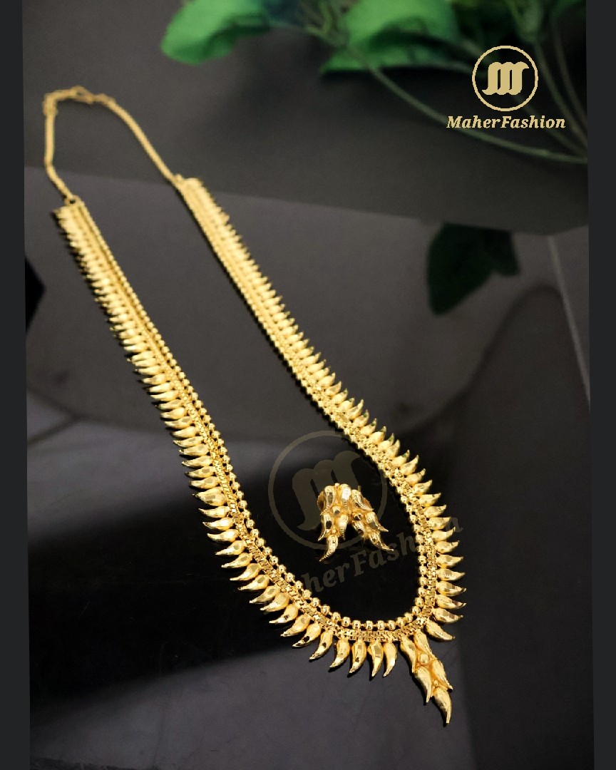 Golden Peshwai Necklace