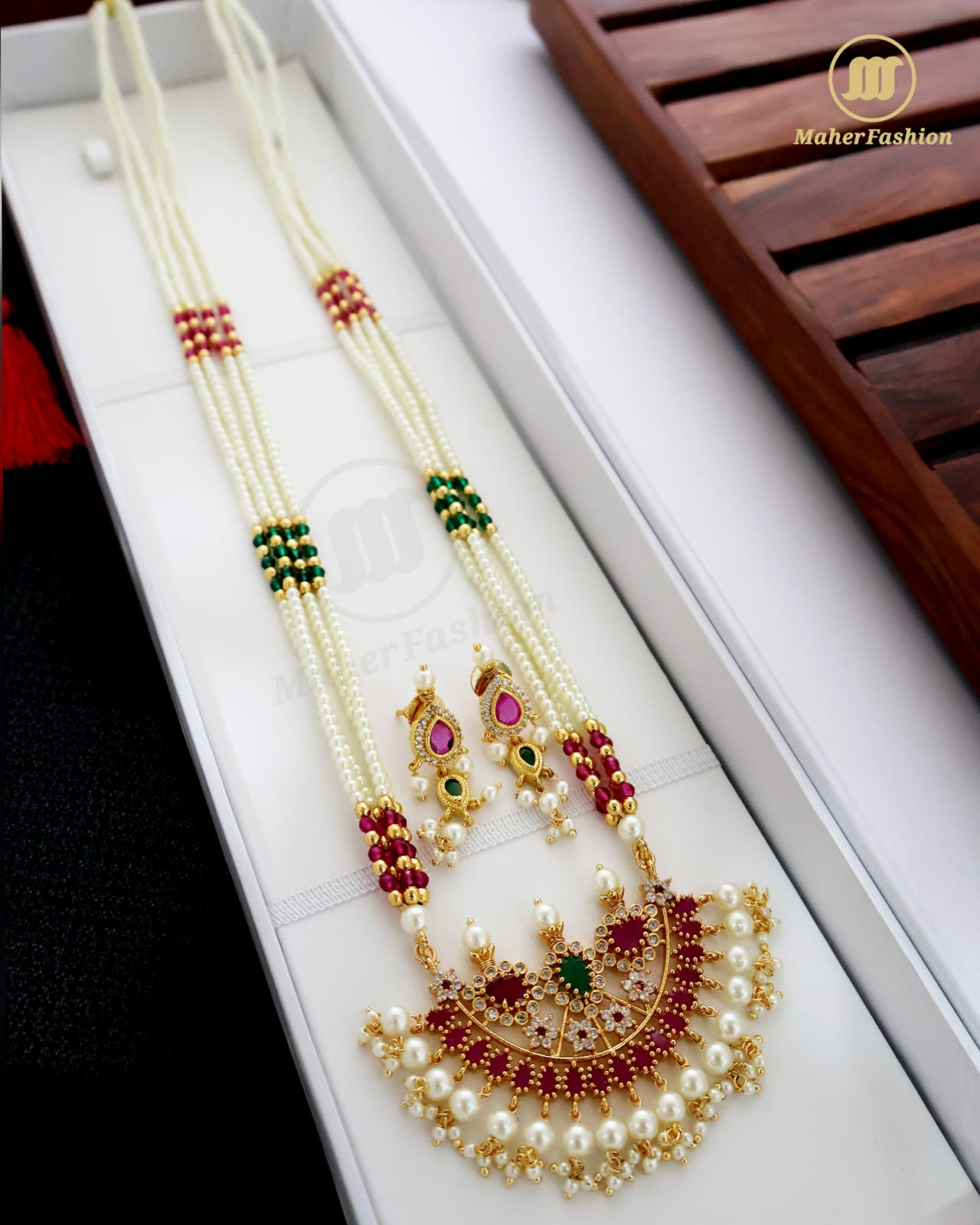Shop Maharashtrian RadianceTanmani Necklace TANMANI Maher